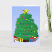 Carte We Woof you a Merry Christmas (Devant)