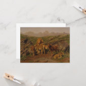 Carte Weaning the Calves (par Rosa Bonheur) (Devant/Arrière en situation)