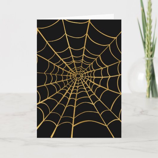 Carte Web Gold et Black Spider (Devant)