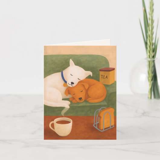 Carte Wedding Anniversary Dog lover card (Devant)