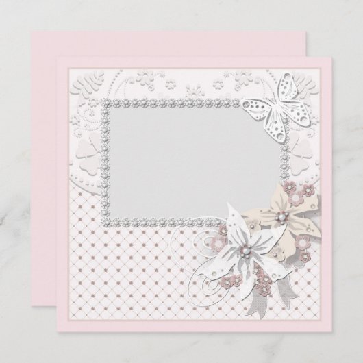 Carte Wedding bouquet (Devant / Derrière)