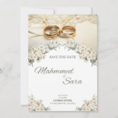 Carte Wedding Invtation (Devant)