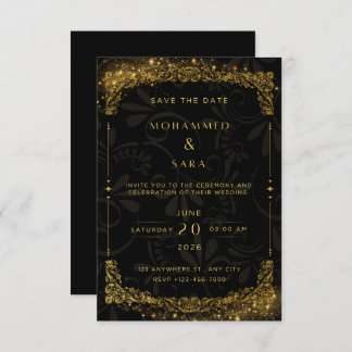 Carte Wedding Invtation 