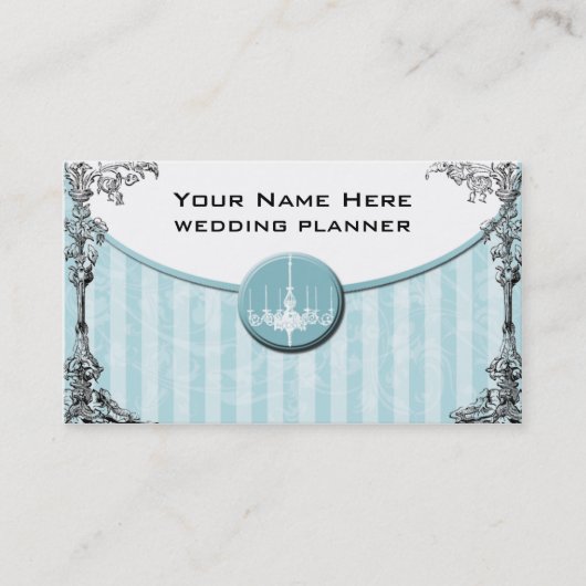 Carte wedding planner (Devant)