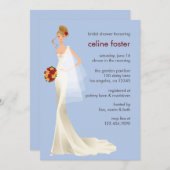 Carte Wedding shower Ethereal Bride (Devant / Derrière)