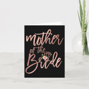 Carte Wedding shower Pour Maman De Mariée Mère Du Br