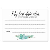 Carte Wedding shower Succulente Idée Meilleure Dat (Devant)