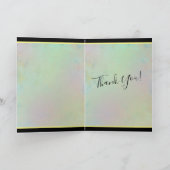 Carte Weedy Seadragon avec Merci d'orchidées (Intérieur)