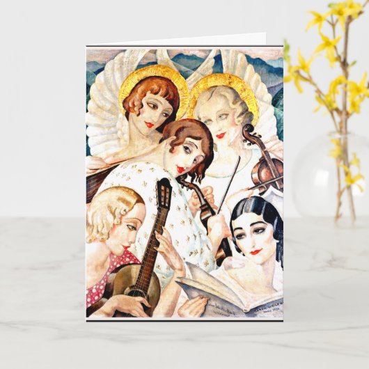 Carte Wegener - A Johann Sebastian Bach Humblement (Fleur jaune)