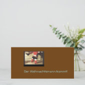 Carte Weihnachtskarte (Debout devant)