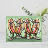 Carte Weiner Party (Debout devant)