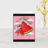 Carte Weirore Aesthetic Kawaii Watermelon Eyes Winged Ey (Fleur jaune)