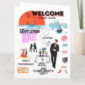 CARTE WELCOME AGAIN (Dos)