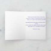 Carte Welcome American Citizenship Congratulations Card  (Intérieur)