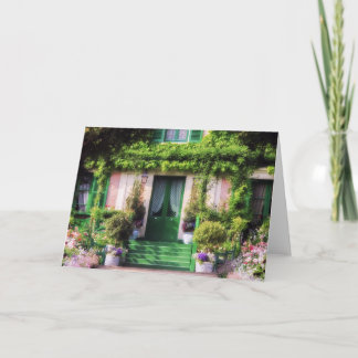 Carte Welcome Home Garden Facade