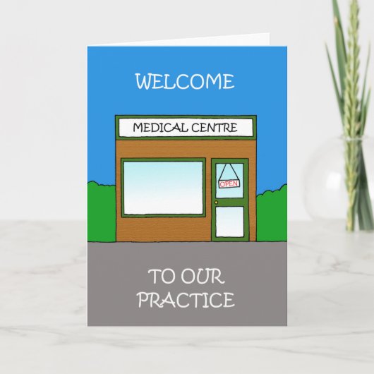 Carte Welcome to medical Centre (Devant)
