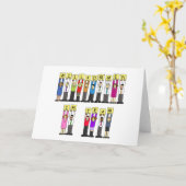 Carte Welcome to the team (Fleur jaune)