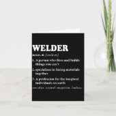 Carte Welder Definition Welding For Men Funny Mens Weldi (Devant)