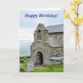 CARTE WELSH CHURCHES UK (Fleur jaune)