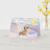 Carte Welsh Corgi (Fleur jaune)