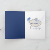 Carte Welsh Terrier dans la chaise devenant vieux (Intérieur)