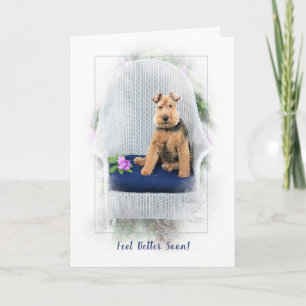 Carte Welsh Terrier S'En Sortir Bientôt