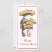 Carte WENDELITO Cinco de Mayo 8x4 (Devant)