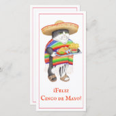 Carte WENDELITO Cinco de Mayo 8x4 (Devant / Derrière)