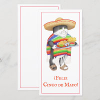 Carte WENDELITO Cinco de Mayo 8x4