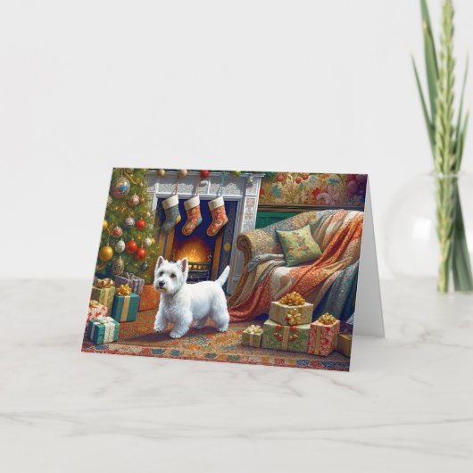 Carte West Highland Terrier (Devant)
