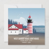 Carte West Quoddy Head Lighthouse (Devant)