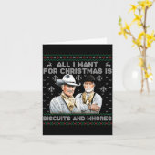 Carte Western Biscuits And S Christmas Quote  (Fleur jaune)