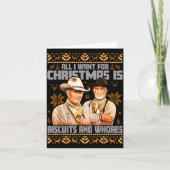Carte Western Biscuits And S Christmas Ugly  (Devant)