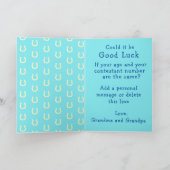 Carte Western Little Cowboy 3e anniversaire Rodéo person (Intérieur)