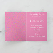 Carte Western Little Cowgirl First Birday Custom (Intérieur)