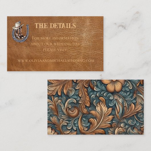 Carte Western Ranch Details (Devant / Derrière)