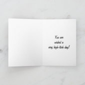 CARTE WESTHIGHLAND TERRIER DIT HIGH TECH ANNIVERSAIRE (Intérieur)