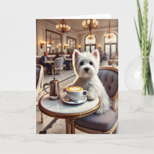 Carte Westie - Intérieur Vierge