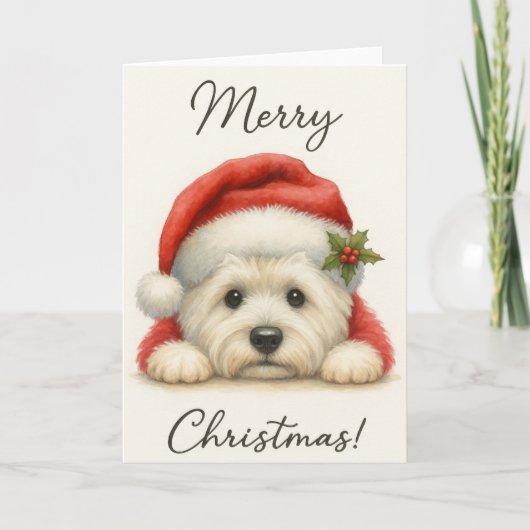 Carte Westie mignon (Devant)