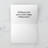 Carte Westies In the Snow Holiday Card (Intérieur)