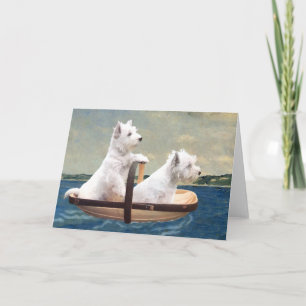 Carte Westies prennent la mer
