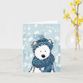 Carte Westin Sparkly Winter (Fleur jaune)