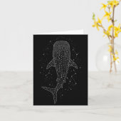 Carte Whale Shark Constellation Marine Life For Animal L (Fleur jaune)