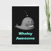 Carte Whaley Incroyable Drôle Félicitations (Devant)
