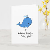 Carte Whaley, Whaley Vous Aimez Anniversaire/Carte D'Amo (Fleur jaune)