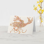 Carte What do (Fleur jaune)