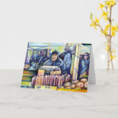 Carte What I Saw (Fleur jaune)