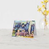 Carte What I Saw (Fleur jaune)