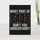 Carte What Part Of Dont You Understand Field Hockey Coac (Devant)