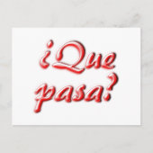 Carte What's Up (Devant)